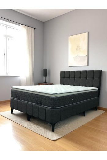 Çift Kişilik 160x200 Sandıklı Baza – Rahat Açılır Kapanır Mekanizma(yatak fiyata dahil değildir)